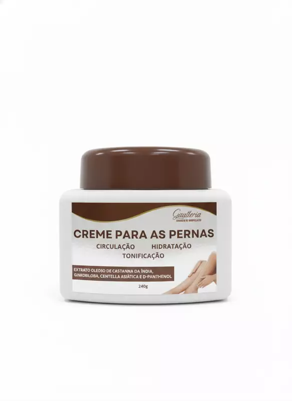CREME PARA AS PERNAS