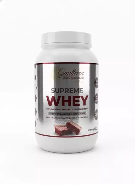 SUPREME WHEY Sabor Brownie de Chocolate - 900g