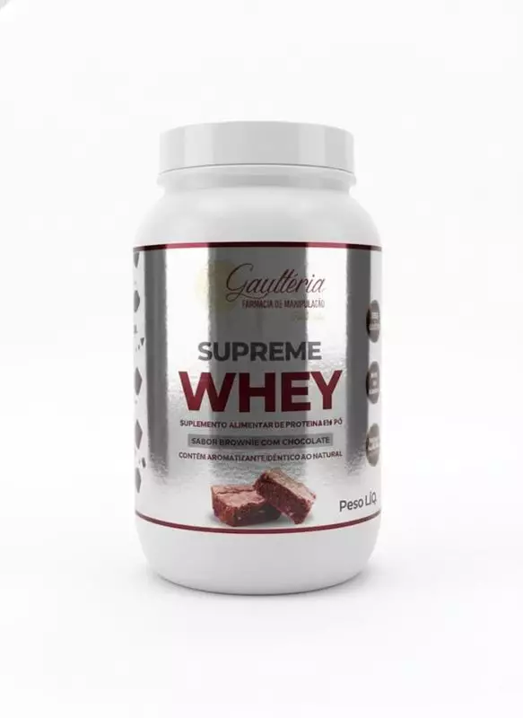 SUPREME WHEY Sabor Brownie de Chocolate - 900g
