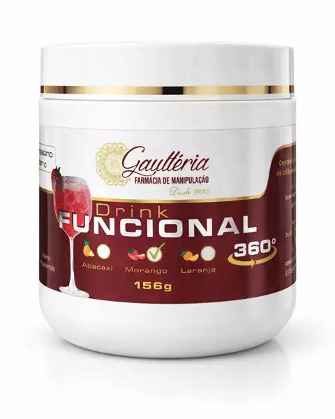 Drink Funcional 360 Sabor Morango - 156g