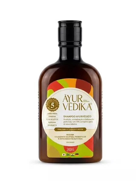 Shampoo Ayurvédico - 240ml